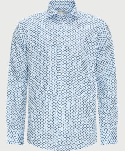 Bruun & Stengade Shirts SANDERS SHIRT 2401-15002 Blue
